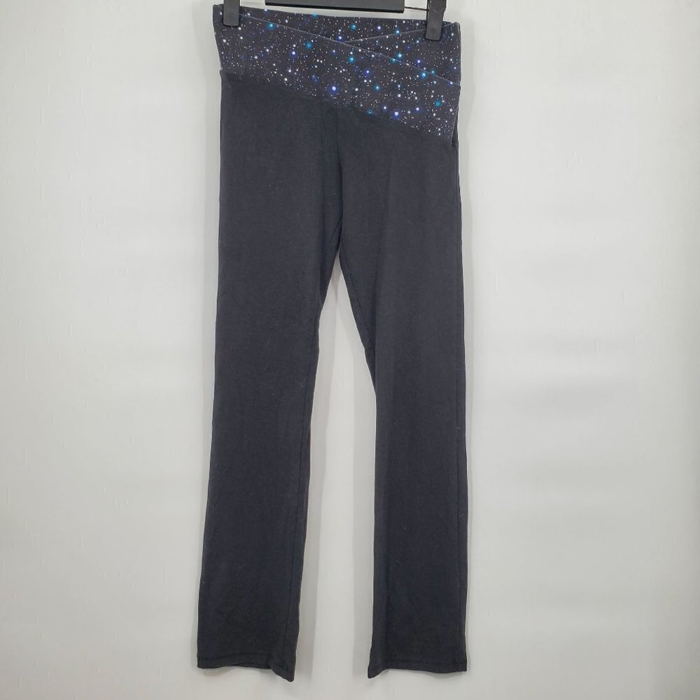 Victoria's Secret Sport Foldover Cross Over Leggings Mid Rise Yoga Womens XS